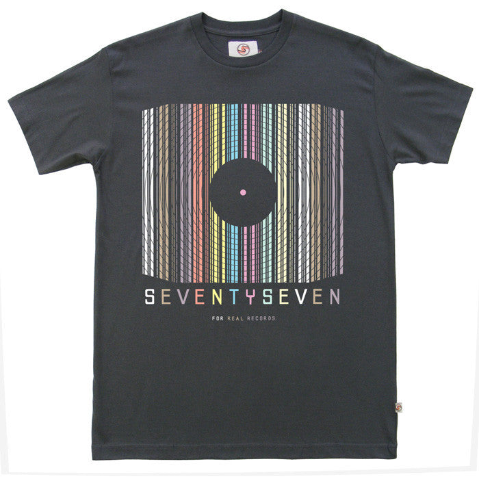 Seventyseven Barcode t-shirt - Vintage Black