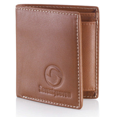 Bi Fold Wallet - Tan Leather