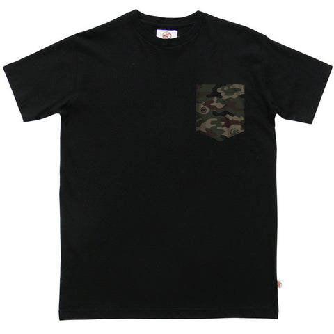 Camo Pocket t-shirt - Black