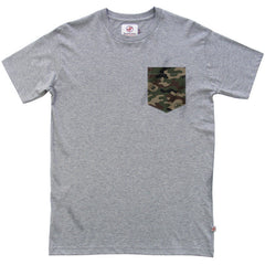 Seventyseven Camo Pocket t-shirt - Grey Heather