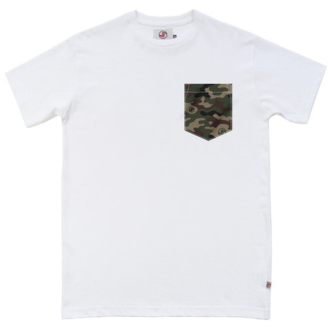 Camo Pocket t-shirt - White