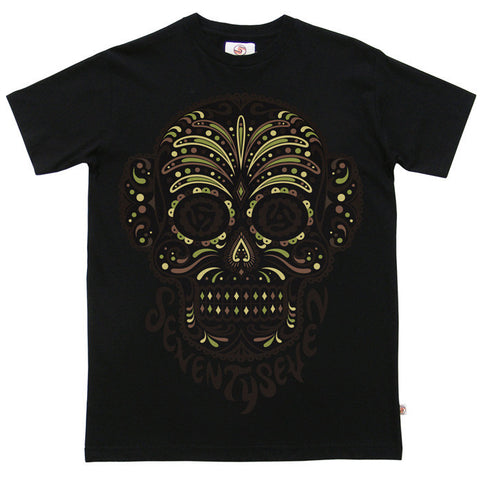 Camo Candy Skull t-shirt - Black