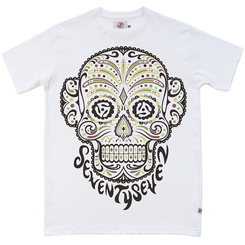 Camo Candy Skull t-shirt - White