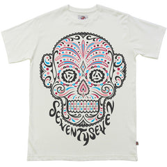 Seventyseven Candy Skull t-shirt - Vintage White