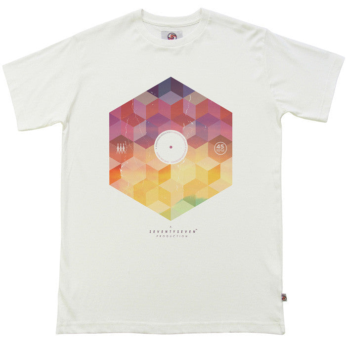 Seventyseven Cuboid t-shirt - Vintage White