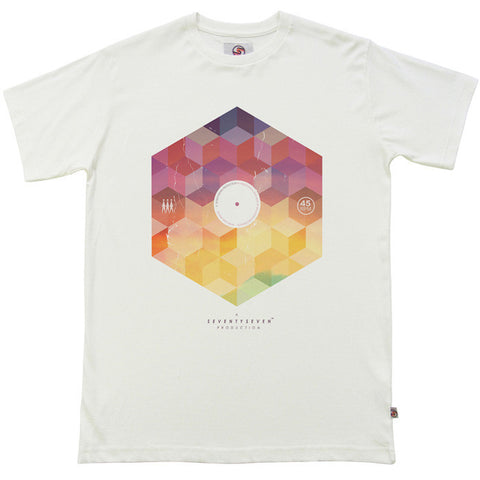 Cuboid t-shirt - Vintage White