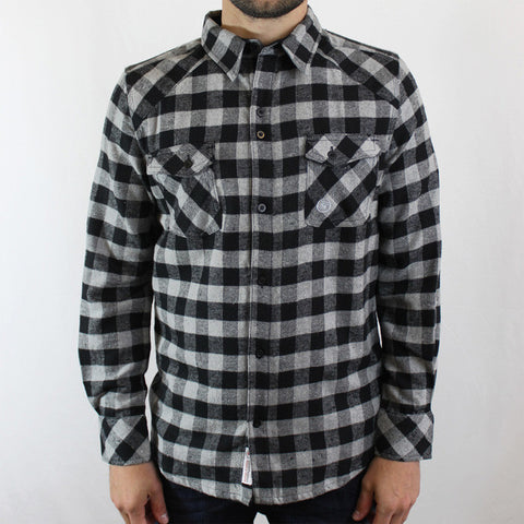 Epic Flannel Shirt - Grey/Black