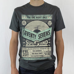 Gig Poster t-shirt - Vintage Black