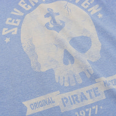 Pirate Radio t-shirt - Light Blue Heather