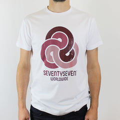 Retro Swirls t-shirt - White