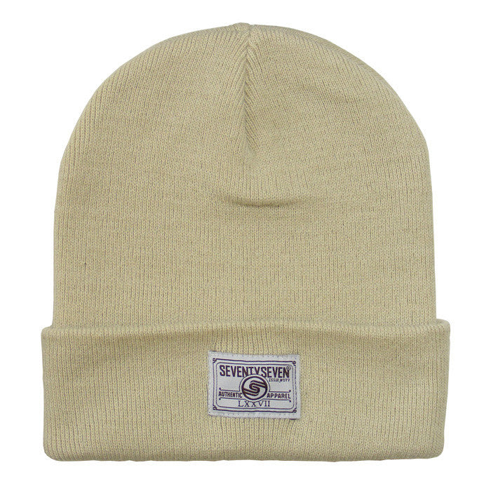 Seventyseven Core Beanie - Sand