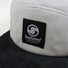 Limited Edition 5 Panel Cap - Silver/Black