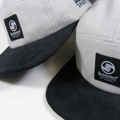 Limited Edition 5 Panel Cap - Silver/Black