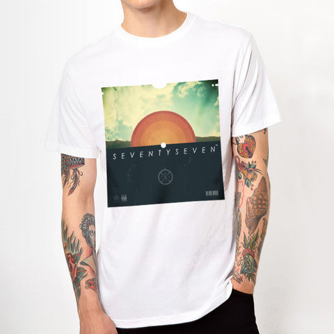 Sunset Sleeve t-shirt - White