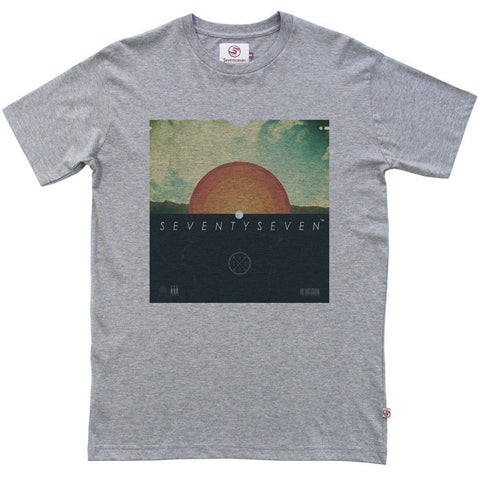 Sunset Sleeve t-shirt - Grey Heather