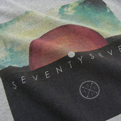 Sunset Sleeve t-shirt - Grey Heather