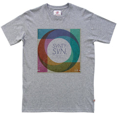 Seventyseven Swirly Sleeve t-shirt - Grey Heather