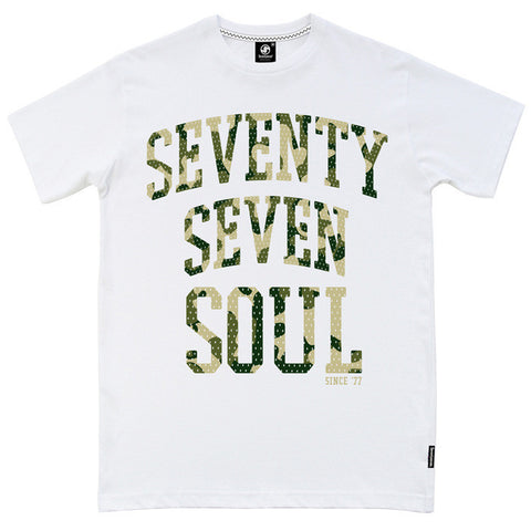 Varsity Soul Camo t-shirt - White