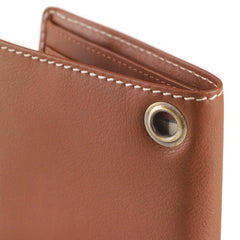 Zipper Wallet - Tan Leather