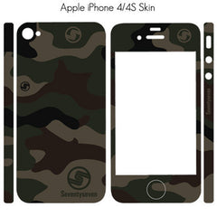 iPhone Skin (5 / 4S) - Classic Green Camo