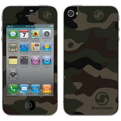 iPhone Skin (5 / 4S) - Classic Green Camo