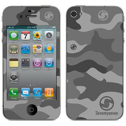 iPhone Skin (5/5S or 4/4S) - Arctic Grey Camo